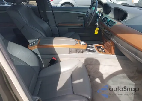 2003 BMW 745 из США, поврежденный, VIN WBAGN634X3DR09097